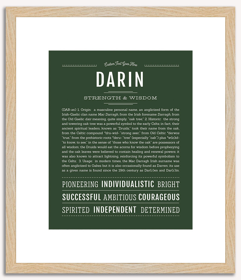 Darin | Name Art Print