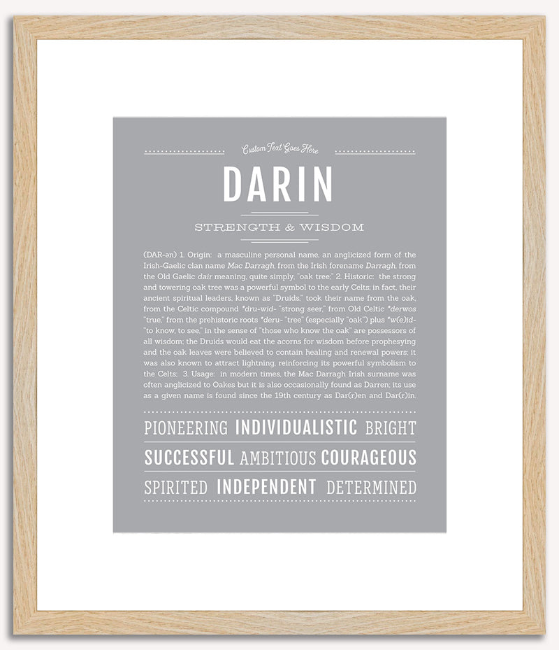 Darin | Name Art Print