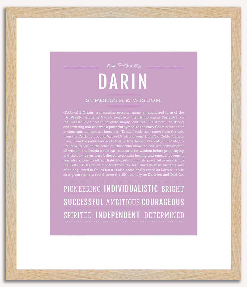 Darin | Name Art Print