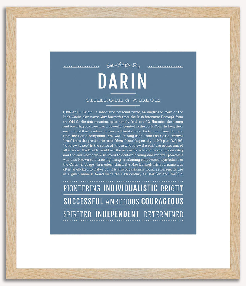 Darin | Name Art Print