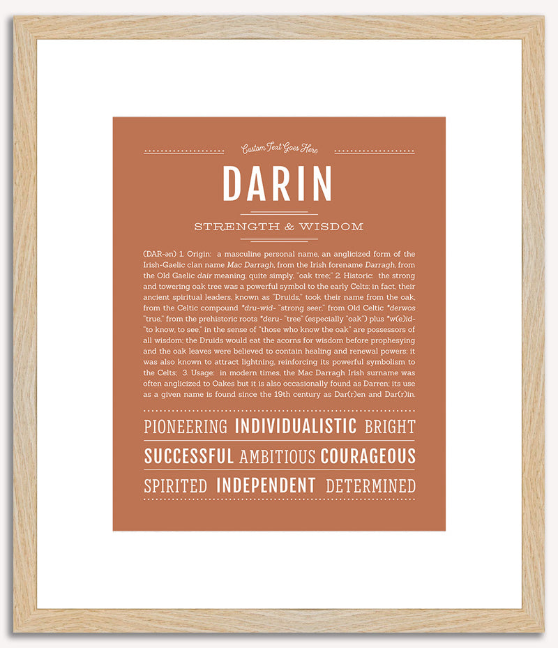 Darin | Name Art Print