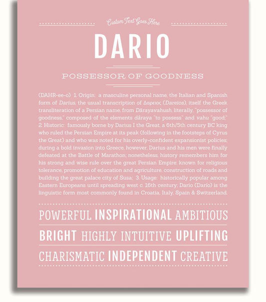 Frame Options | Dusty Rose | No Frame