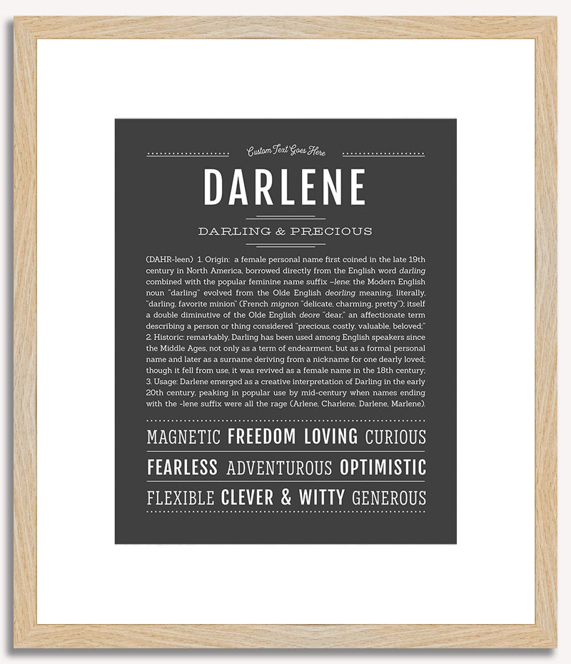 Darlene | Name Art Print