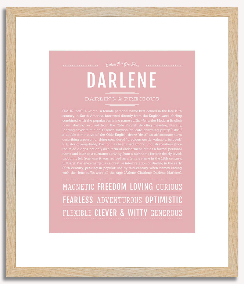 Darlene | Name Art Print