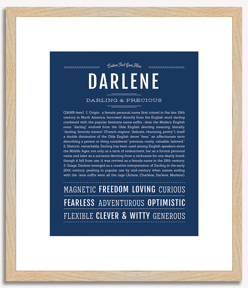 Darlene | Name Art Print