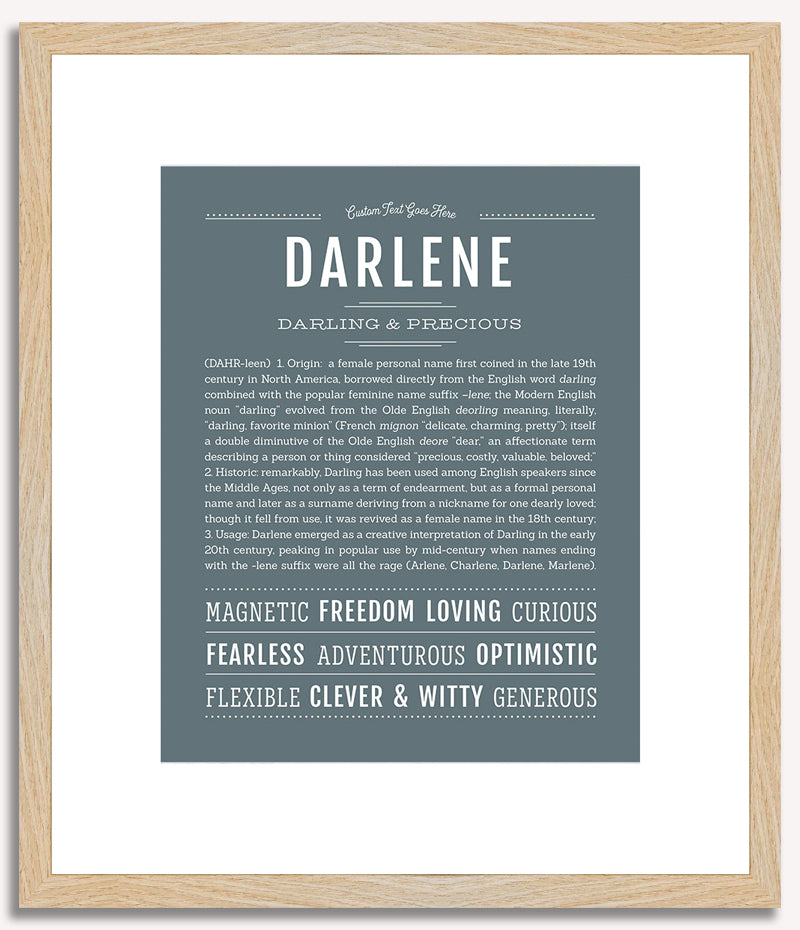 Darlene | Name Art Print