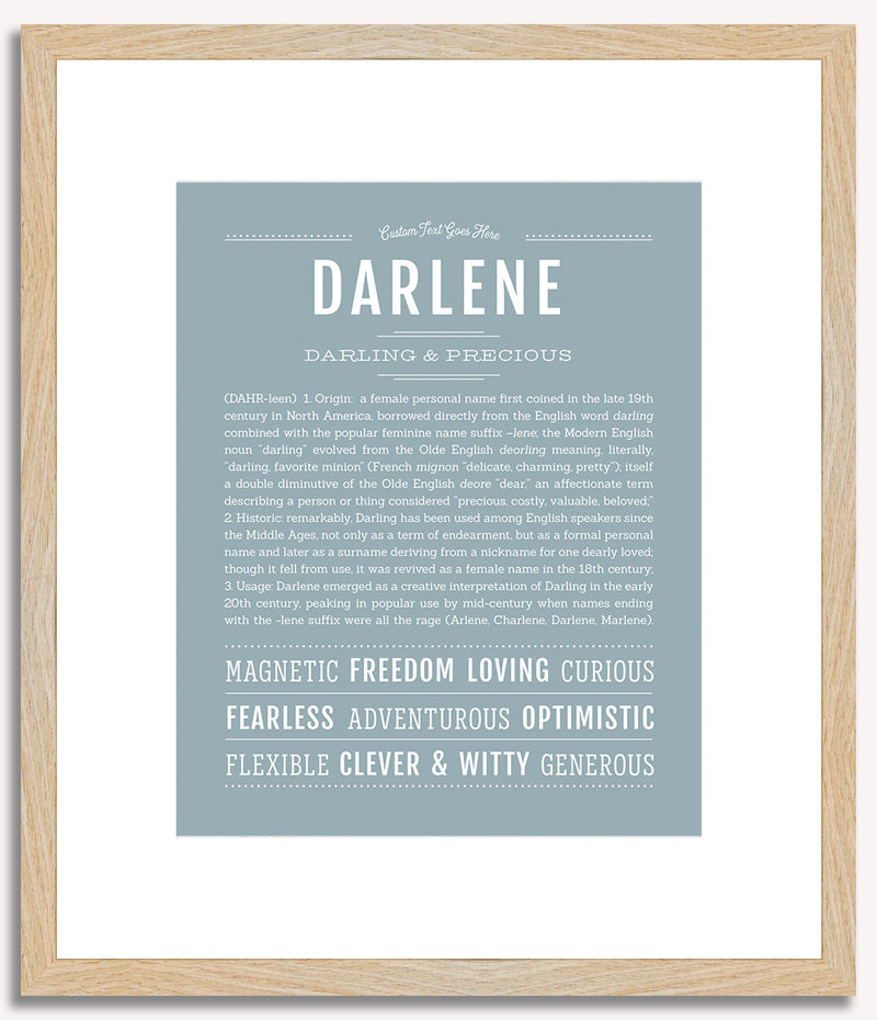 Darlene | Name Art Print