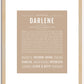 Darlene | Name Art Print