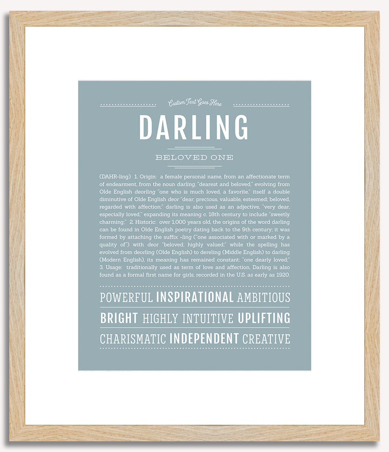 Darling | Name Art Print