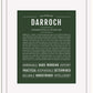 Darroch | Name Art Print