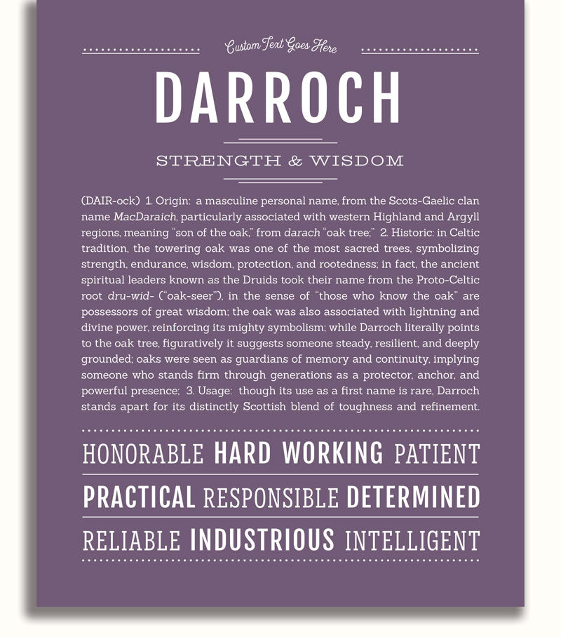 Frame Options | Deep Purple | White Frame, Matted
