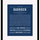 Darroch | Name Art Print