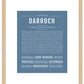 Darroch | Name Art Print
