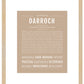Darroch | Name Art Print