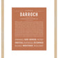 Darroch | Name Art Print