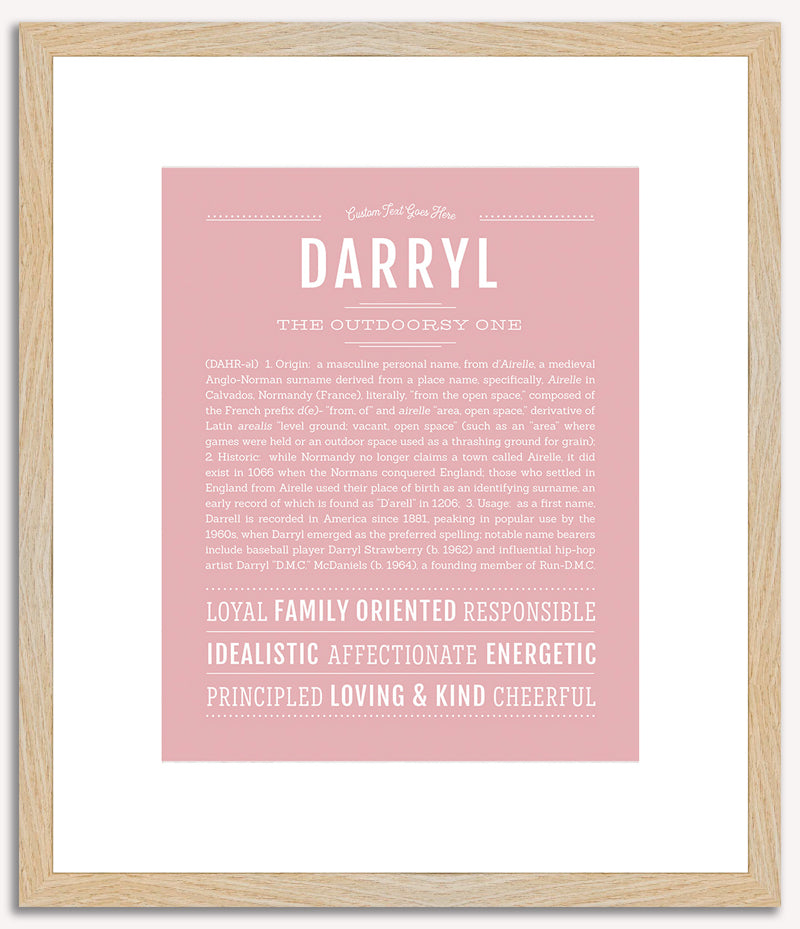 Darryl | Name Art Print