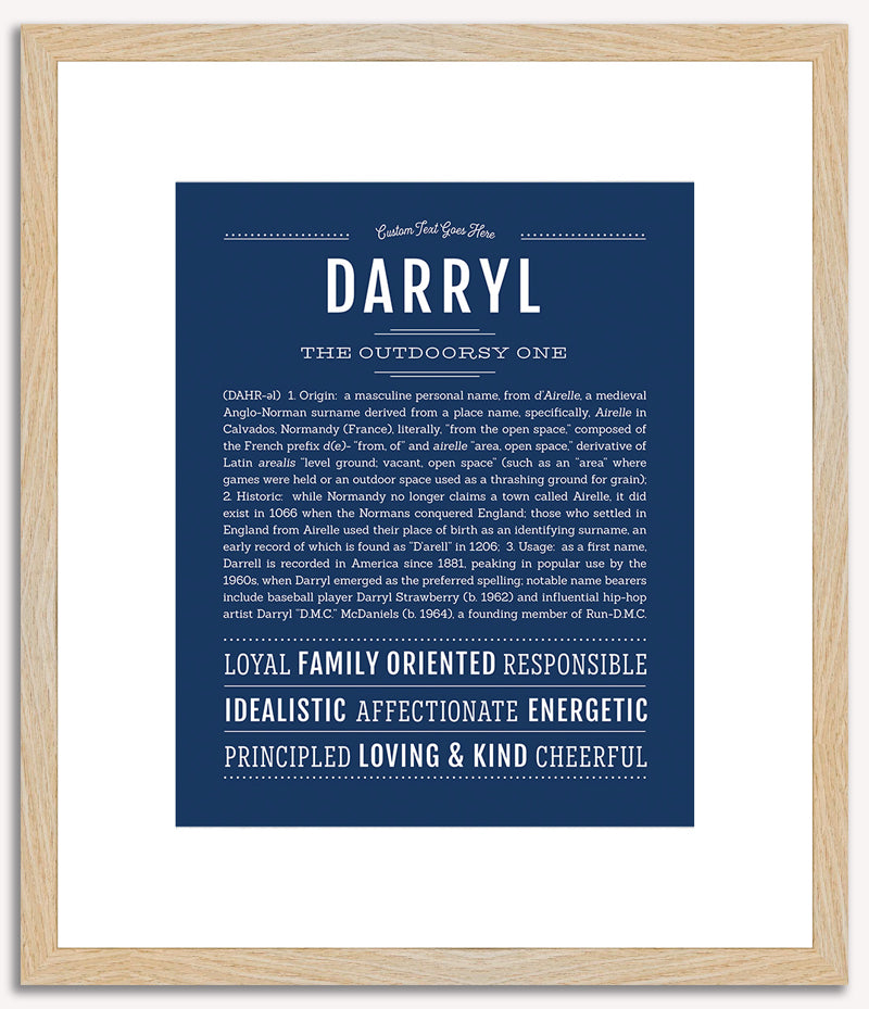 Darryl | Name Art Print