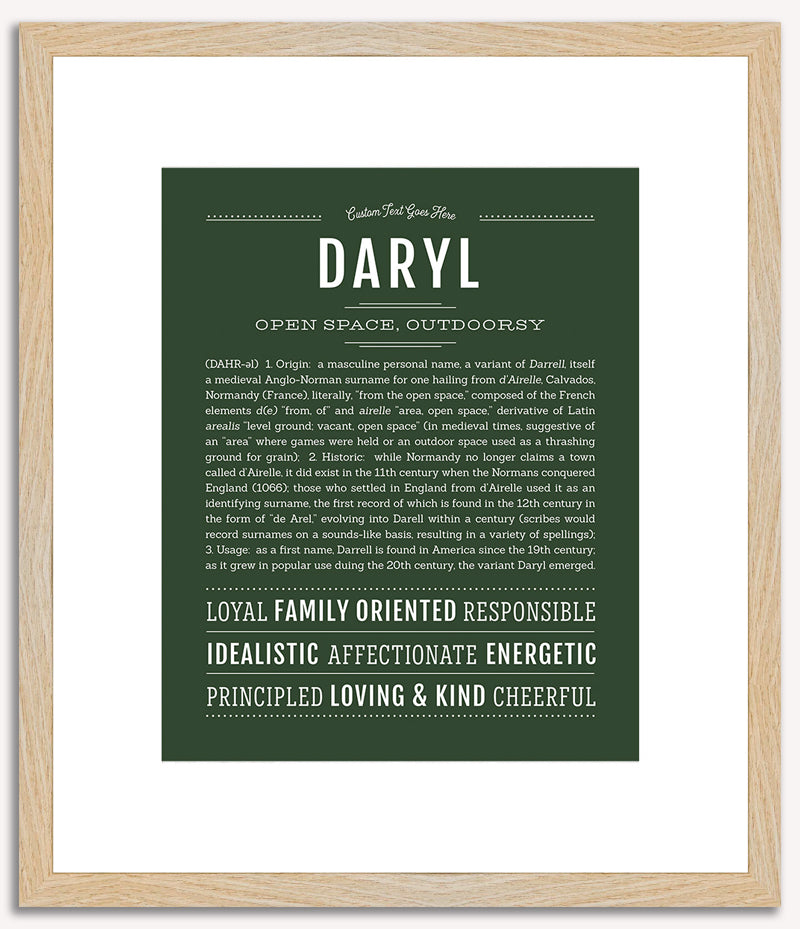 Daryl | Name Art Print