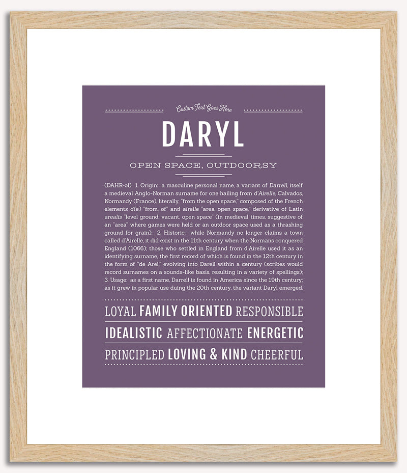 Daryl | Name Art Print