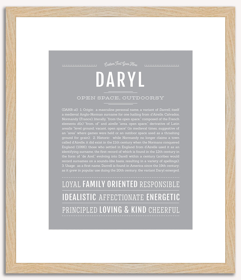 Daryl | Name Art Print