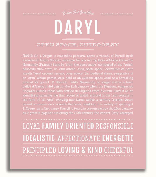 Frame Options | Dusty Rose | No Frame