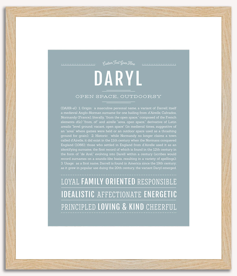 Daryl | Name Art Print