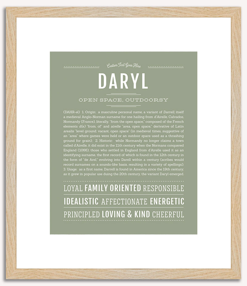 Daryl | Name Art Print