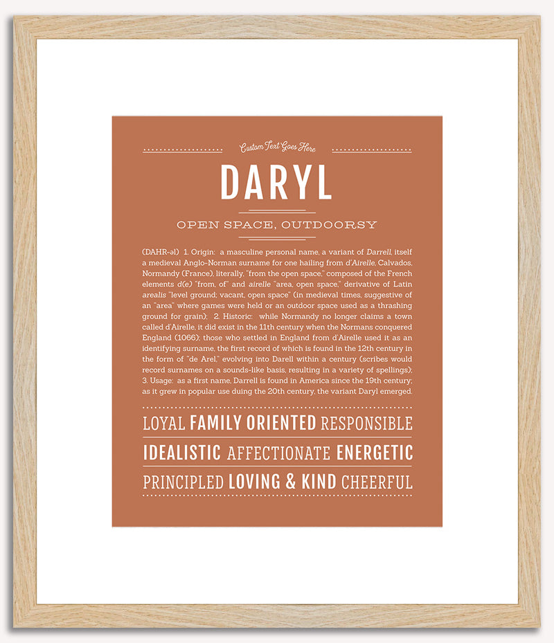 Daryl | Name Art Print