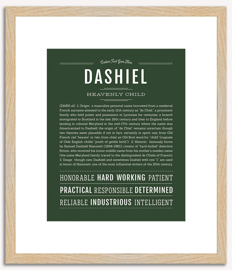 Dashiel | Name Art Print