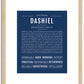 Dashiel | Name Art Print