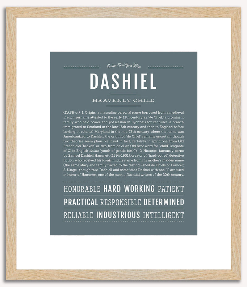 Dashiel | Name Art Print