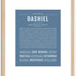 Dashiel | Name Art Print