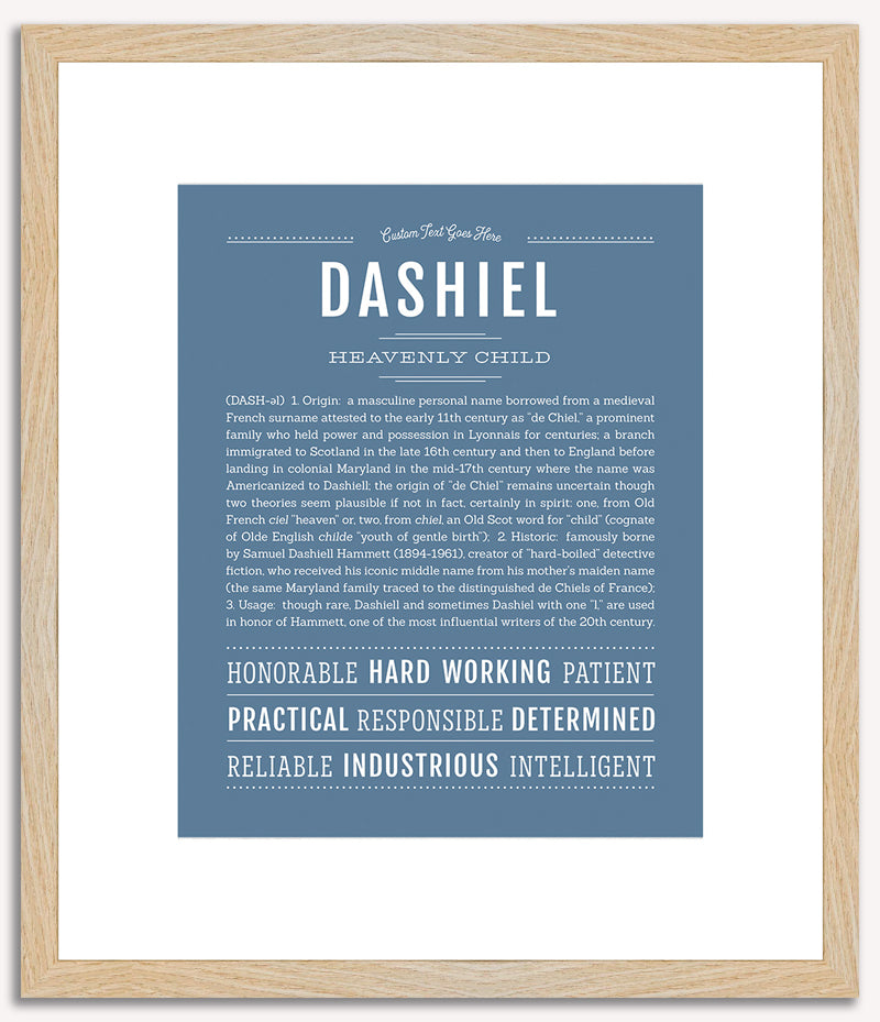 Dashiel | Name Art Print