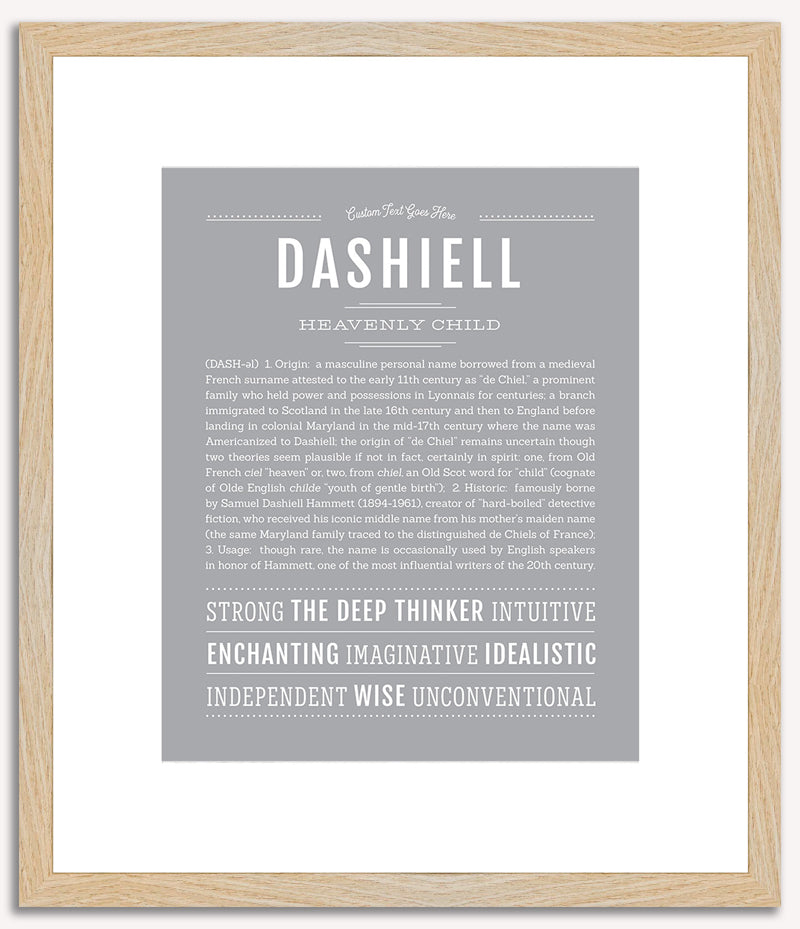 Dashiell | Name Art Print