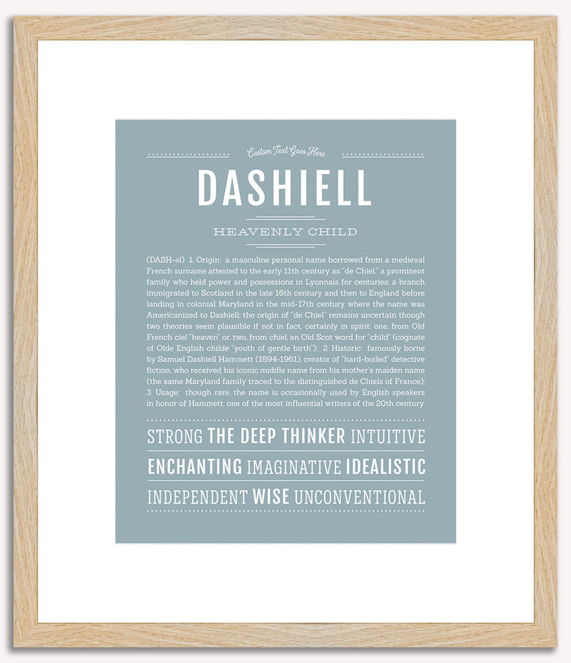 Dashiell | Name Art Print