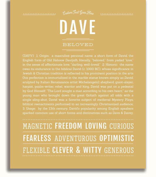 Frame Options | Matte Gold | No Frame