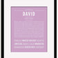 Frame Options | Lilac | Black Frame, Matted