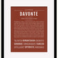 Frame Options | Bordeaux | Black Frame, Matted