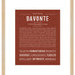 Frame Options | Bordeaux | Maple Frame, Matted