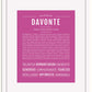 Frame Options | Dark Pink | White Frame, Matted