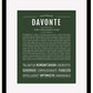 Frame Options | Deep Forest | Black Frame, Matted