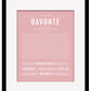 Frame Options | Dusty Rose | Black Frame, Matted