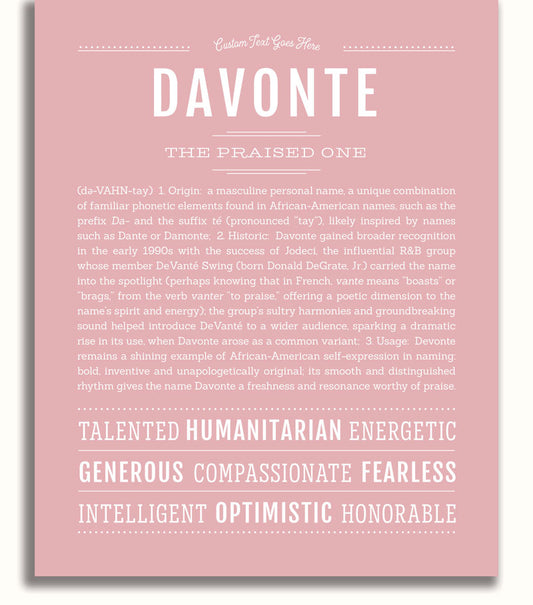 Frame Options | Dusty Rose | No Frame