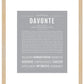 Frame Options | Light Gray | Maple Frame, Matted