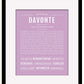 Frame Options | Lilac | Black Frame, Matted