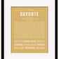 Frame Options | Matte Gold | Black Frame, Matted