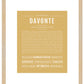 Frame Options | Matte Gold | Maple Frame, Matted