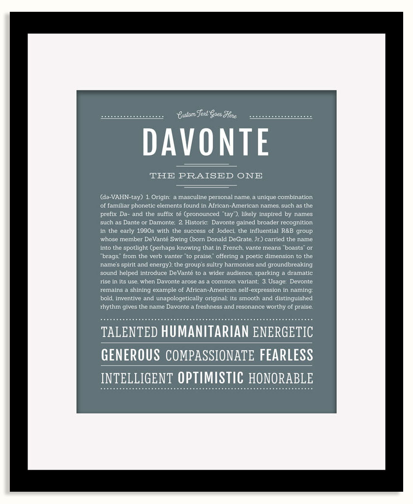 Frame Options | Night Rendezvous | Black Frame, Matted
