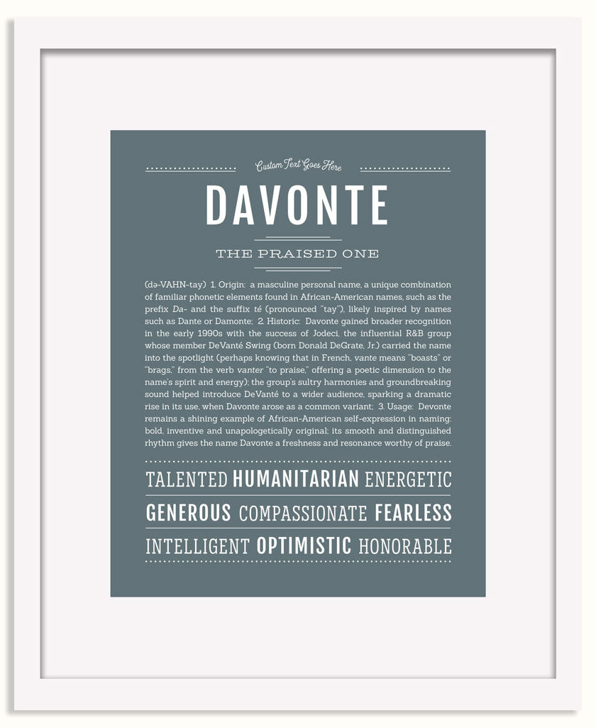 Frame Options | Night Rendezvous | White Frame, Matted