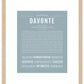Frame Options | Powder Blue | Maple Frame, Matted